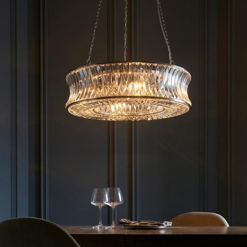  Endon 104528 - Luster na lancu 6xE14/6W/230V sjajni hrom Slike