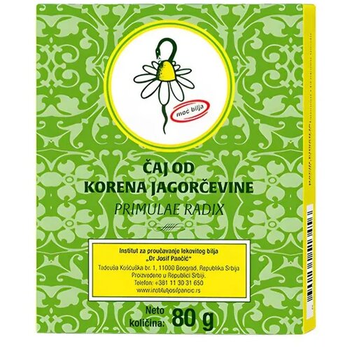 INSTITUT DR JOSIF PANČIĆ Čaj od korena jagorčevine JP, 80 g Slike