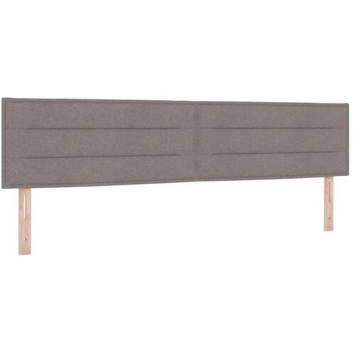  Krevet od pjene s madracem i LED-om Sivosmeđa 200 x 200 cm - Sivosmeđa 200 x 200 cm Dizajn linija Slike