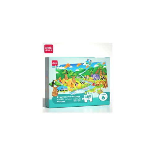 Deli PUZZLE - SLAGALICA PROGRESIVNI nivo 6 - 358 delova 74500-6 Slike