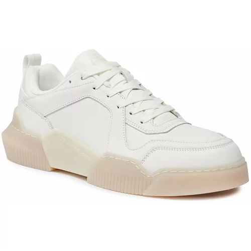 Calvin Klein Jeans Superge Chunky Cup 2.0 Low Lth Lum YM0YM00876 Bright White/Luminescent YBR