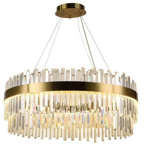  LED prigu&amp;scaron;iva luster na sajli LED/110W/230V 3000-6500K zlatna + daljinski upravljač Slike
