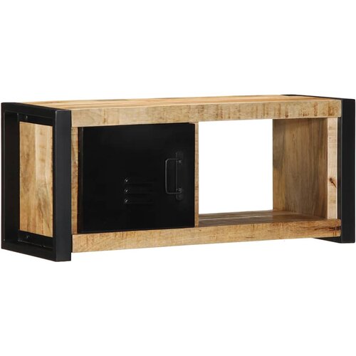 vidaXL TV omarica 80x30x35 cm Masivni neobdelan les Mango Cene