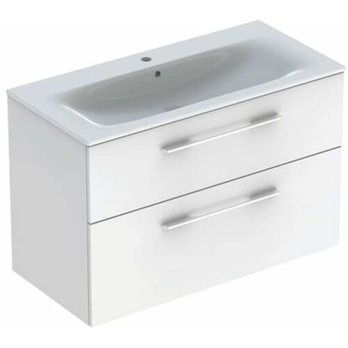 Geberit 501.244.00.1 Selnova Square 100 x 50 cm umivalnik z omarico Cene