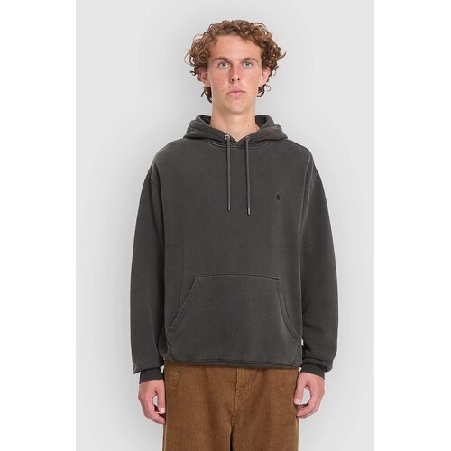 Volcom Single Stone Pw Po Pulover s kapuco rinsed black Cene