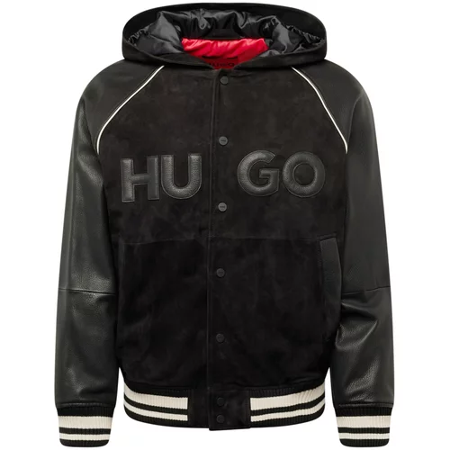 Hugo Prijelazna jakna 'Loder' crna / prljavo bijela