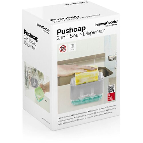  Dozator sapuna za sudoper 2 u 1 Pushoap InnovaGoods Slike