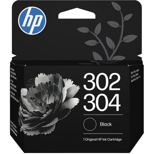HEWLETT-PACKARD HP 302 /304 Black Original Ink Cartridge Slike