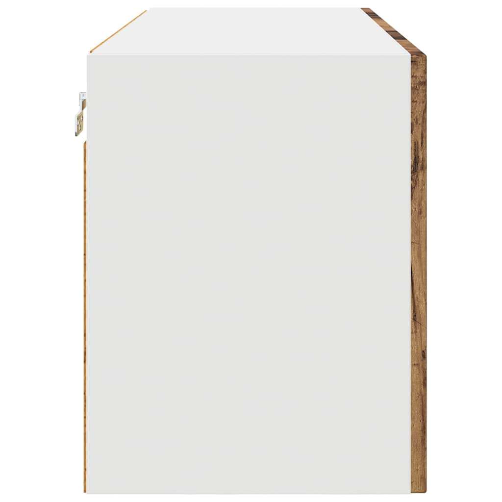  Zidni kuhinjski ormarić s policom Staro drvo 80 x 31 x 40 cm Slike