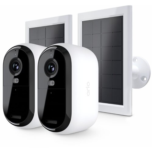 ARLO VMK3250-100EUS essential (gen. 2) bundle 2K outdoor set od 2 nadzorne kamere + 2 solarna punjača Cene