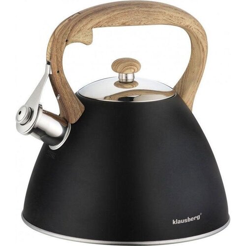 Klausberg Kuhalnik vode Moderni 3,0L črn z žvižgom, (5000119456) Slike