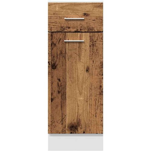 vidaXL Donji dio ladice Staro drvo 30x46x81,5 cm Konstruirano drvo Cene