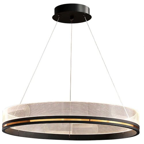 Toolight lampa viseća APP1192-CP black gold Slike