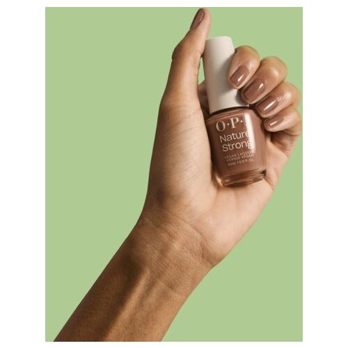 OPI Nature Strong Nails&amp;amp;Skin lak za nohte veganski odtenek Rooting For Hue 15 ml Slike