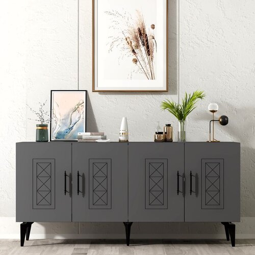 Hanah home shumen - anthracite anthracite console Slike