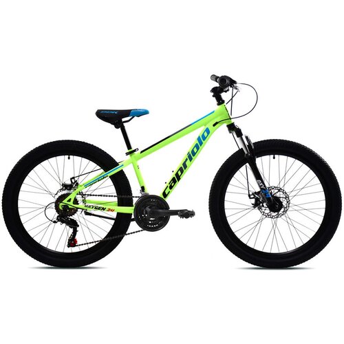 Capriolo bicikl za decu oxygen, 24"/12", zeleni Cene