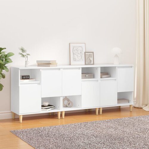  Komode 3 kom bijela 60x35x70cm konstruirano drvo Cijene