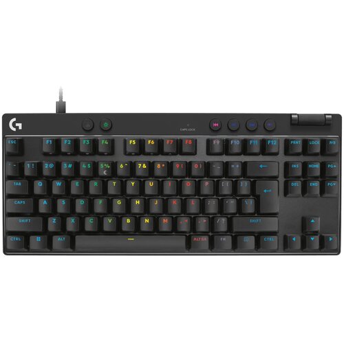 Logitech pro x tkl rapid gaming keyboard - black - us int'l - usb - emea28i-935 - linear ( 920-013233 ) Cene