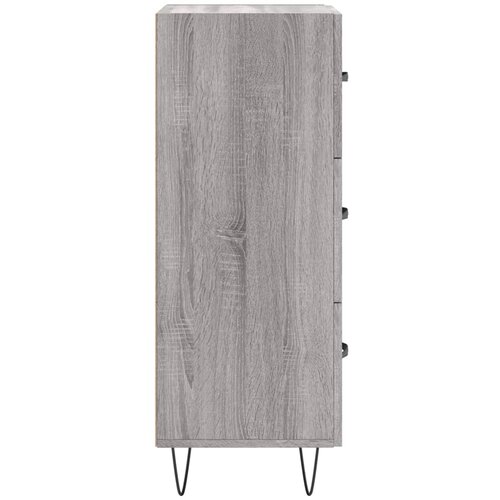  Komoda boja hrasta sonome 34,5x34x90 cm od konstruiranog drva Slike