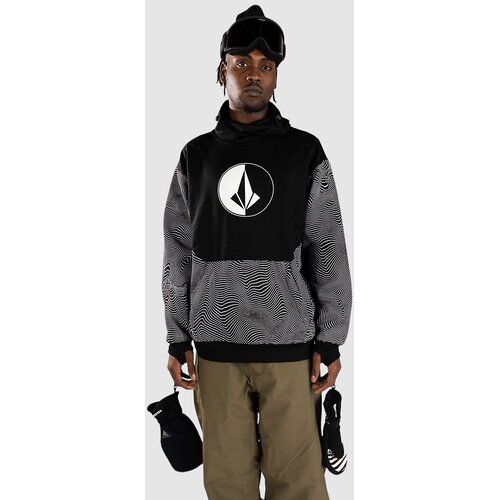 Volcom Hydro Riding Shred Hoodie black print Cene