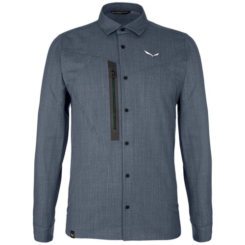 Salewa Srajce z dolgimi rokavi Koszula Fanes Wool Dry M L/S SRT 27762-3988 Siva Cene