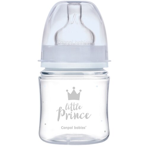 Canpol BABIES FLASICA 120ml SIROKI VRAT, PP - ROYAL BABY 35/233 BLUE Cene