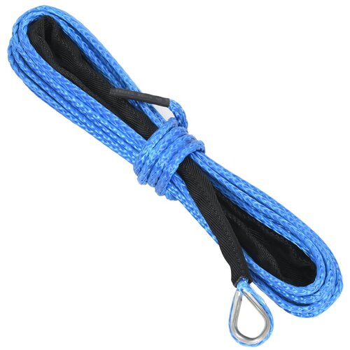 VidaXL Konop za vitlo plavi 5 mm x 9 m Slike