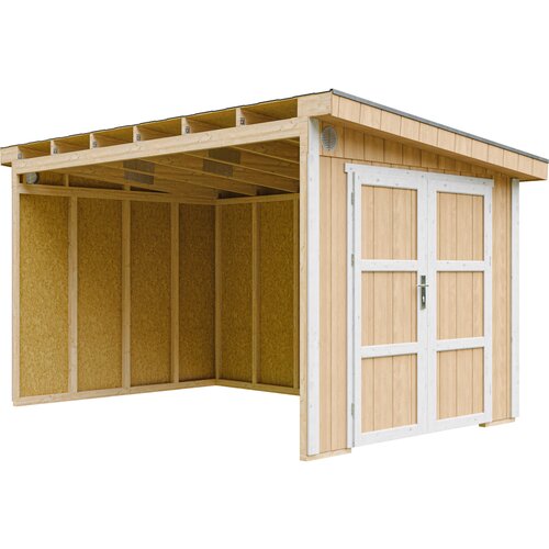 Timbela Vrtna hi&scaron;ica vrhunske kakovosti 8,68 m&sup2; - V231x248x412 cm - Brez tal in stranske stene - M939B-HARVEST HONEY, (5000117255) Cene