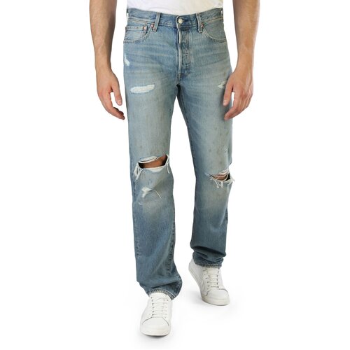 Levi's Jeans straight 501® LEVI'S ORIGINAL Modra Cene