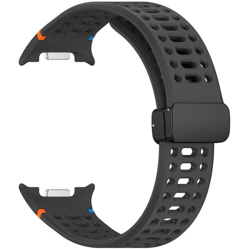 INF Združljivost s Samsung Watch 8/8 Classic: Magnetni silikonski pa&scaron;ček z luknjami Grey, (5000085941) Cene
