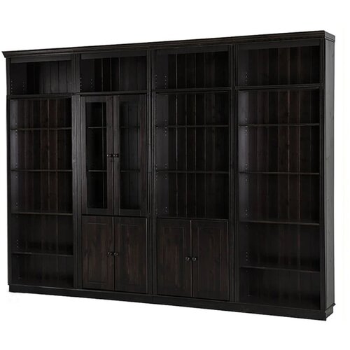 St&amp;oslash;raa Rjav regal iz masivnega bora 370x223 cm Anita &amp;ndash; Slike