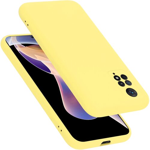 Cadorabo Ohi&scaron;je, združljiv s Xiaomi v tekoči rumeni - za&scaron;čitni pokrov, narejen iz fleksibilnega silikona TPU, (20603392) Cene