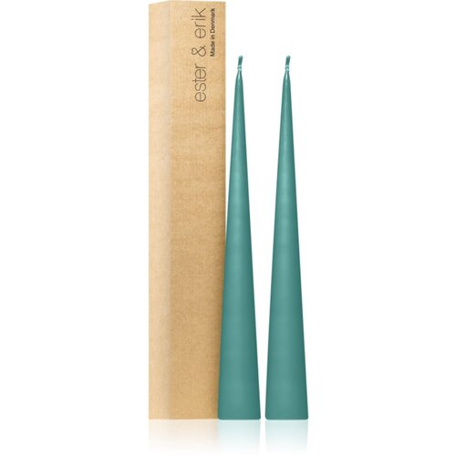 ester & erik cone candles agave (no. 02) sveča 2x37 cm Cene
