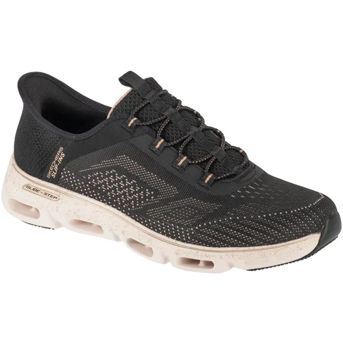 Skechers Nizke superge Slip-Ins: Glide-Step Gratify - Pace Črna