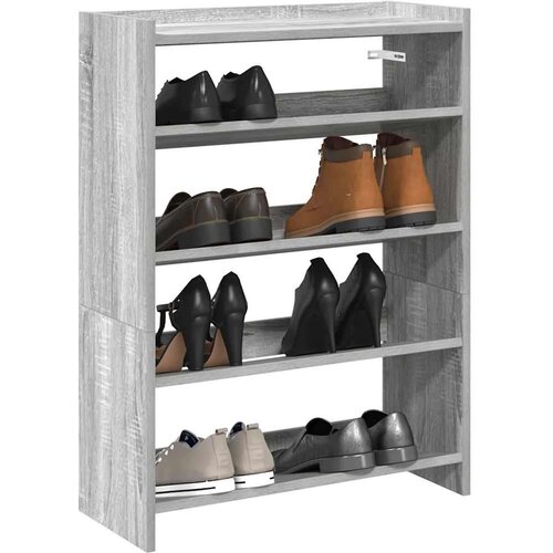  Stalak za cipele boja hrasta 80x25x61 5 cm konstruirano drvo Cene