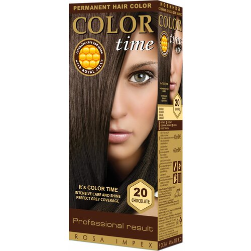 Color Time 20 čokolada boja za kosu Slike