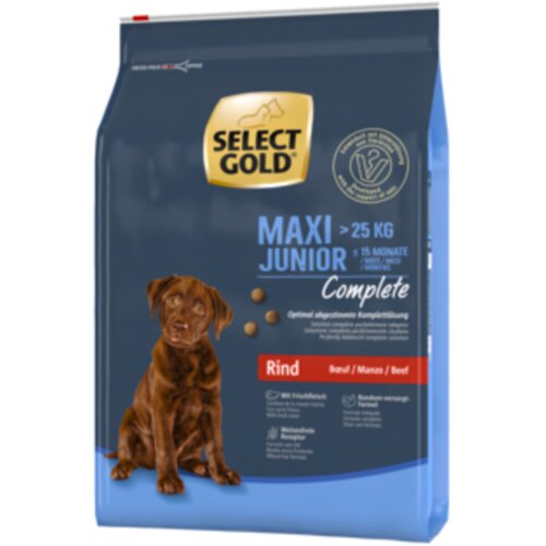 Select Gold Complete Junior Maxi govedina 4 kg Cijene