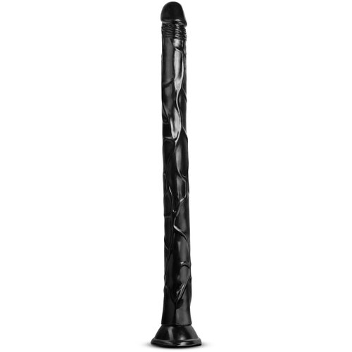 Blush Jet Black Mamba 19 Inch Long Dildo Black Slike