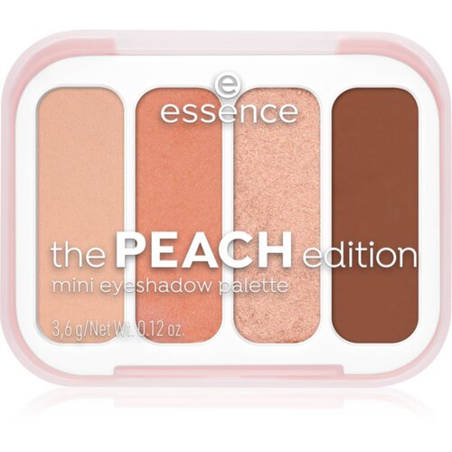 Essence The Peach Edition paleta sjenila za oči mini 3.6 g Slike