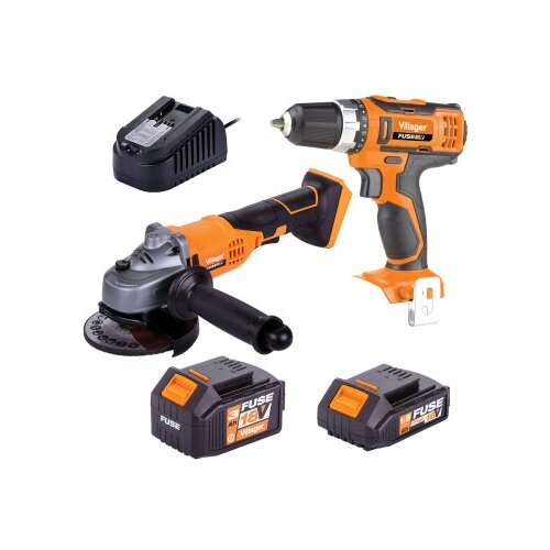 Villager set aku bušilica i brusilica fuse craftman set 1 Cijene
