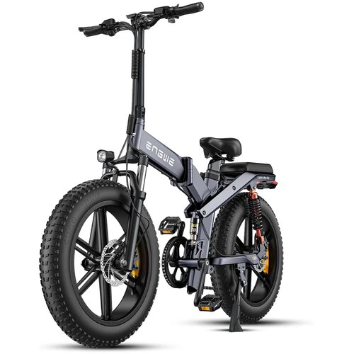 ENGWE Zložljivo električno kolo X20 20" Fat Tire - 48V 22,2Ah - dvojna baterija - 8 hitrosti - sivo, (21960382) Cene