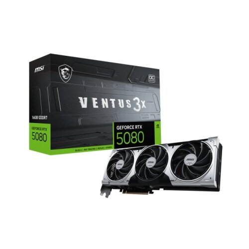 MSI svga rtx5080 ventus 3x plus oc 16gb gddr7 Cene