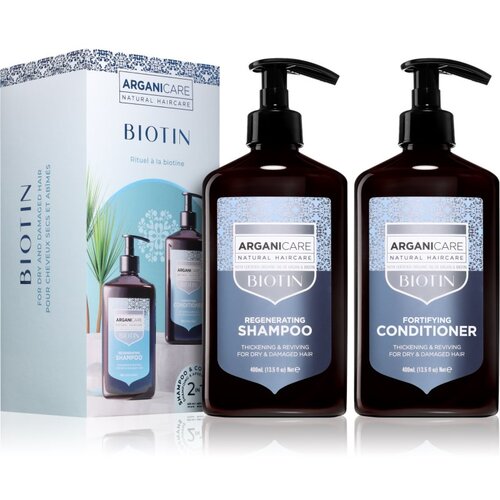 Arganicare Biotin Regenerating Set set za krepitev las 1 kos Slike