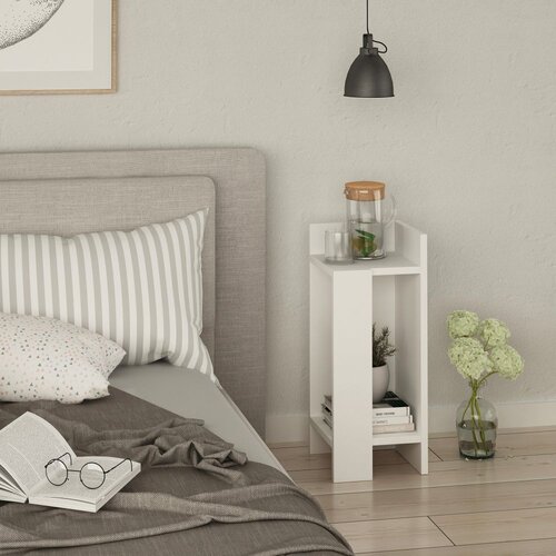 Hanah home Elos Right - White nočna omarica, (21268299) Cene