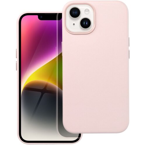  Kožna maska Mag Cover za iPhone 14 sand pink Slike