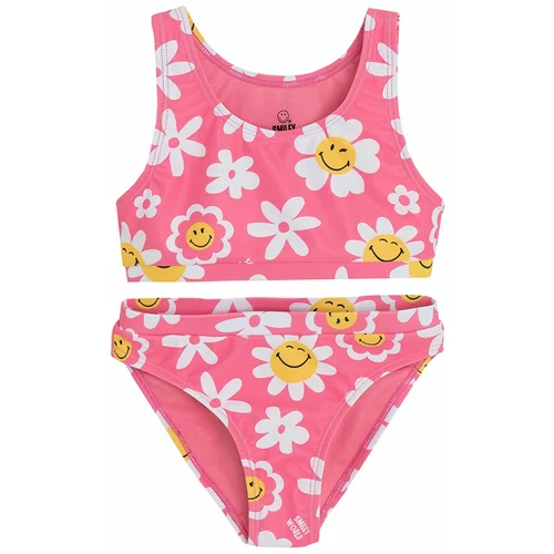 Cool club kupaći kostim dvodjelni LCG2812859-00 SMILEY Ž roza 122