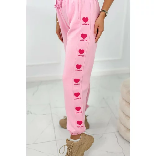 Kesi Pink Amour Cotton Trousers