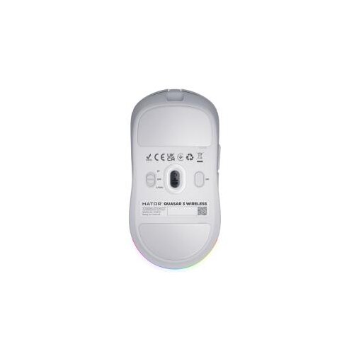 Hator quasar 3 wireless white mi&amp;scaron; Slike