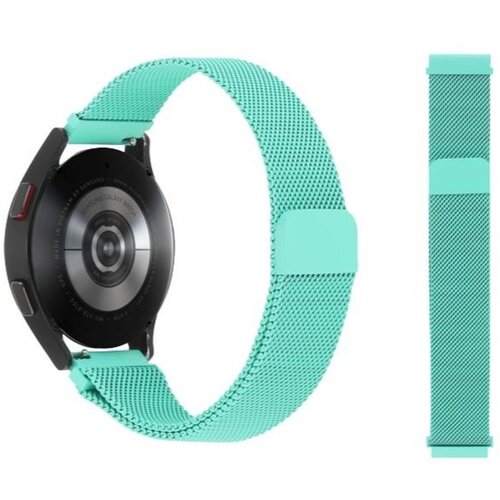 Chameleon Kovinski magnetni pašček 22mm, turkizen, za pametno uro Cene