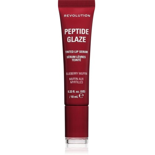 Revolution Peptide Glaze Tinted Lip Serum gladilni serum za ustnice odtenek Blueberry Muffin 1 kos Slike